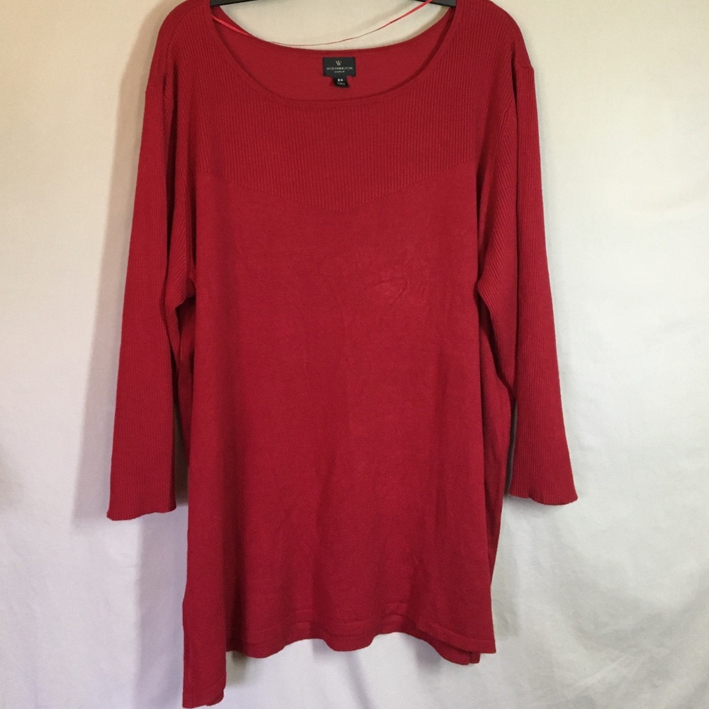 Worthington Woman Red Sweater.